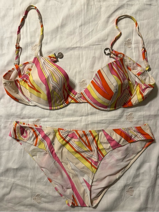 Emilio Pucci Other - Authentic EMILIO PUCCI vintage 2000S geometric pattern two-piece bikini size 48